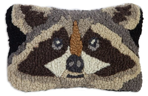 Small Wool Animal Pillow-Hooked