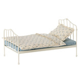 Maileg Miniature Bed, Mini-Blue