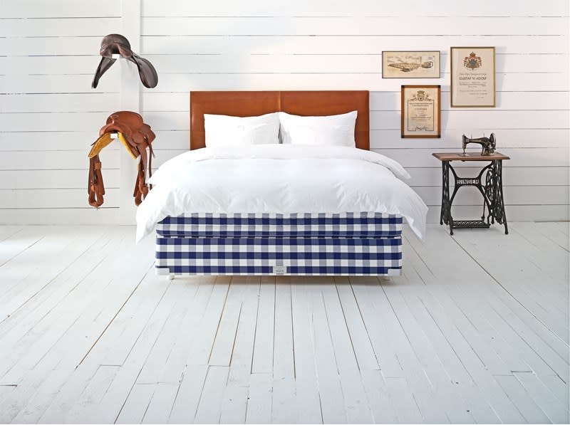 Hastens Anniversia Headboard Linen Alley