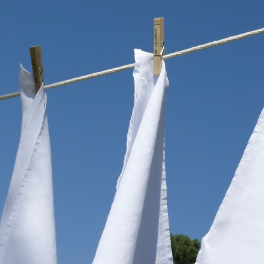 The Laundress Lint Free Cleaning Cloths-Set of 3- ea. cloth is 19" x 28.5"