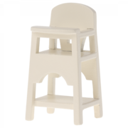 High Chair, Mouse - White