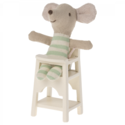 High Chair, Mouse - White