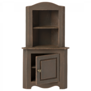 Mini Corner Cabinet-Brown