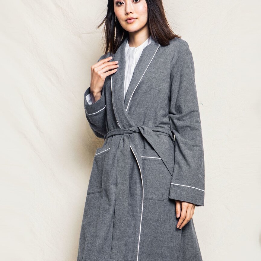 PP Grey Flannel Robe