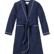 PP Mens Navy Flannel Robe