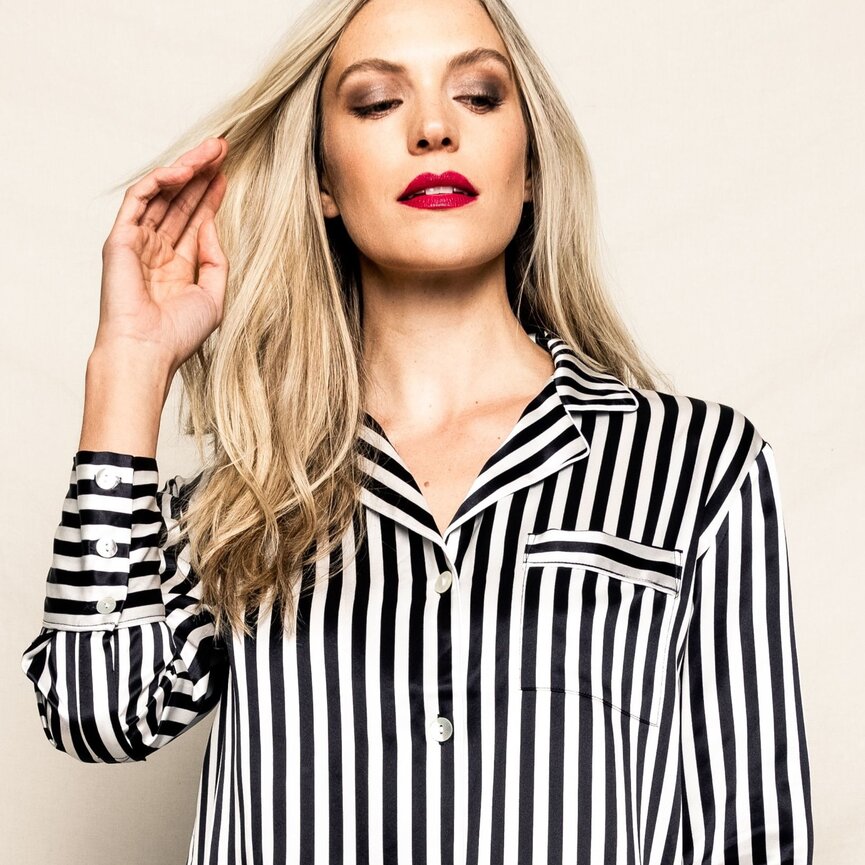 PP Mulberry Silk Bengal Stripe PJ