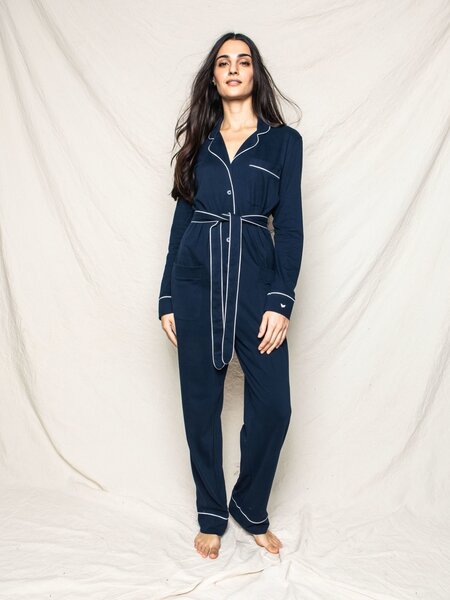 PP Luxe Pima Navy Jumpsuit