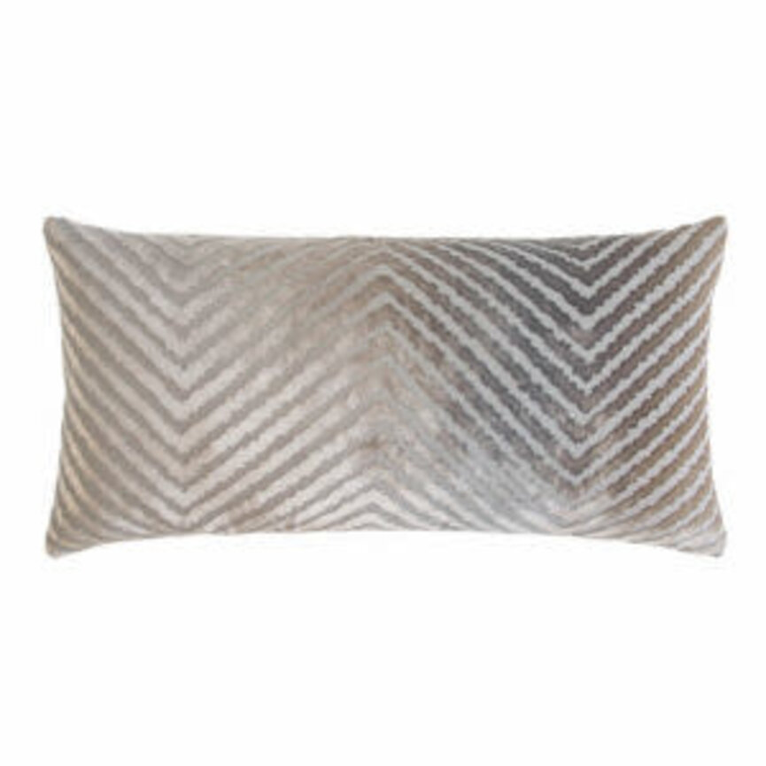 KOB Chevron Velvet Pillow