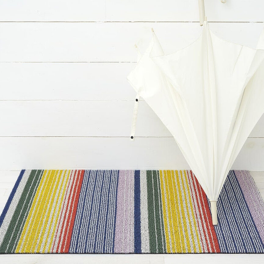 Chilewich Pop Stripe Shag Mat