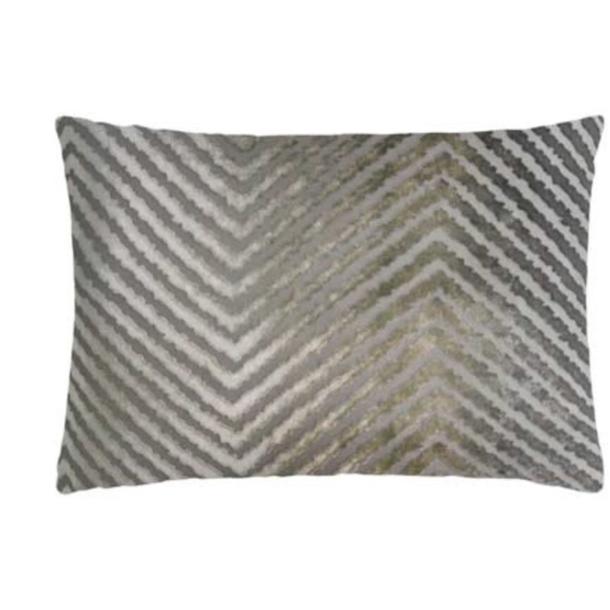 KOB Chevron Velvet Pillow