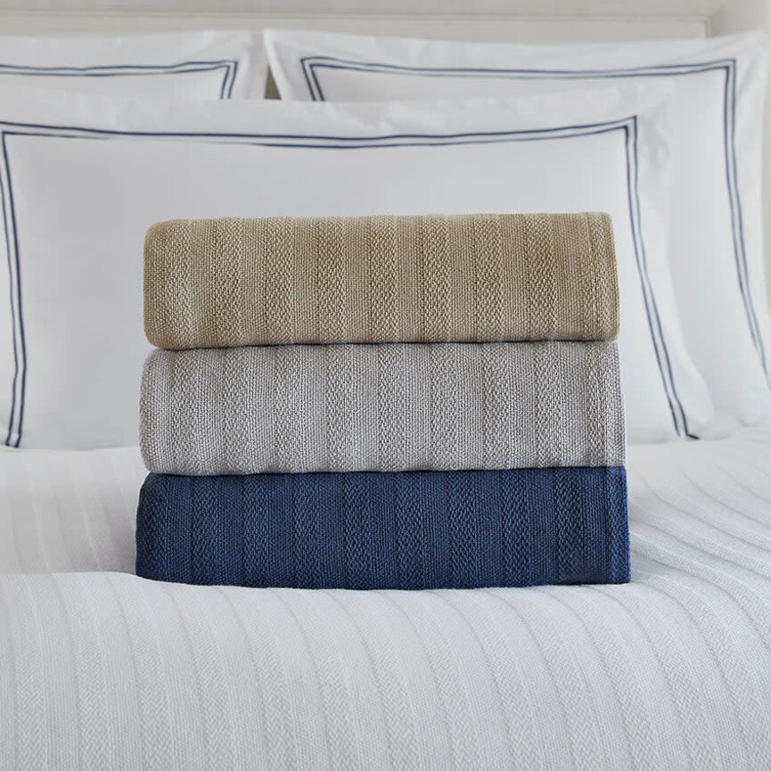 Sferra Tavira Cotton Blanket