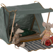 Maileg Happy Camper Tent, Mouse