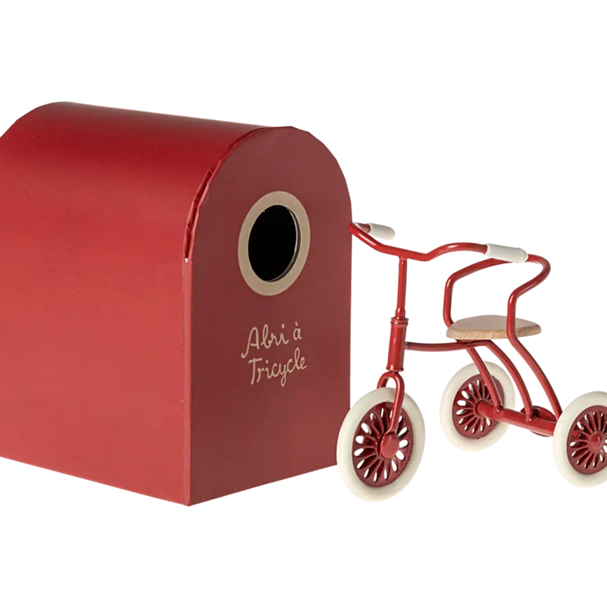 Maileg Abri a` Tricycle, Mouse