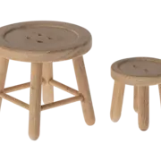 Maileg Table and stool set, Mouse
