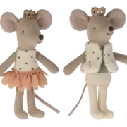 Royal Twins Mice, Little Sister & Brother in a box