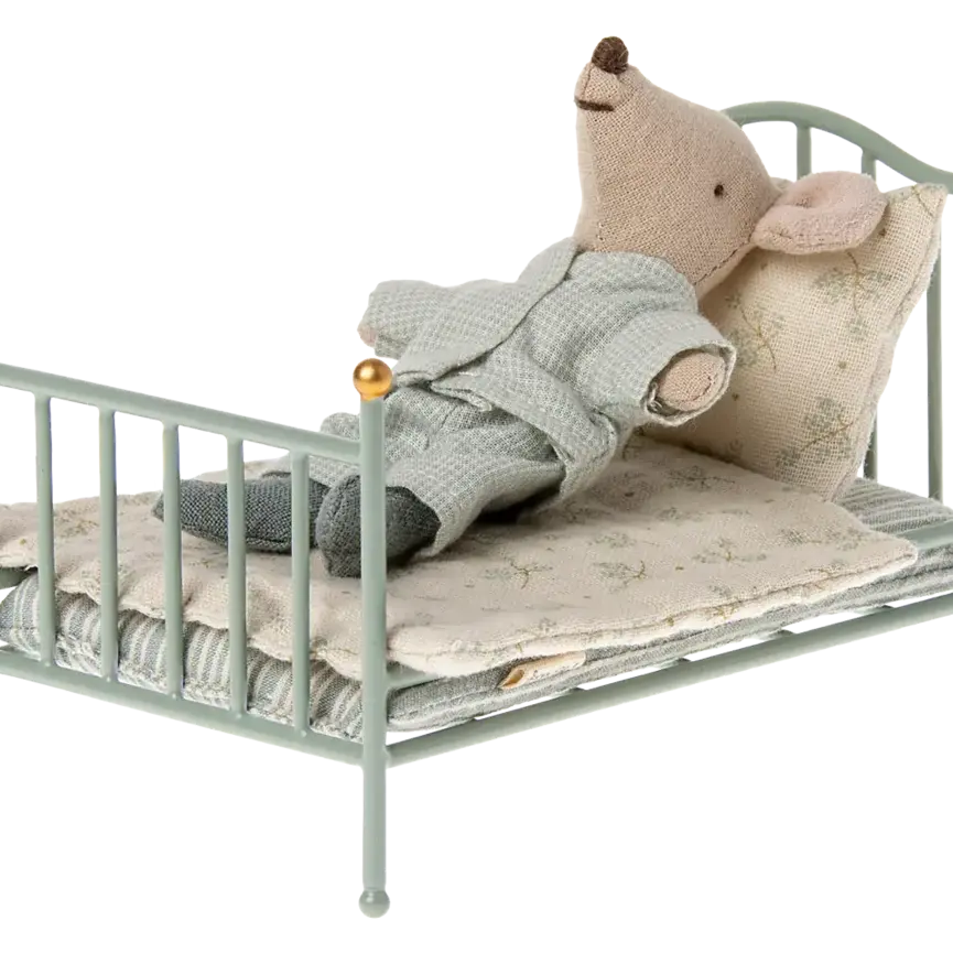 Vintage Bed, Mouse - mint