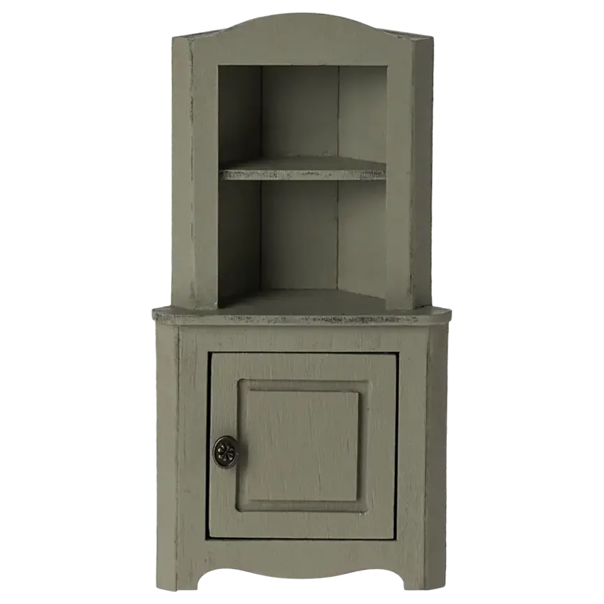Maileg Corner Cabinet Green