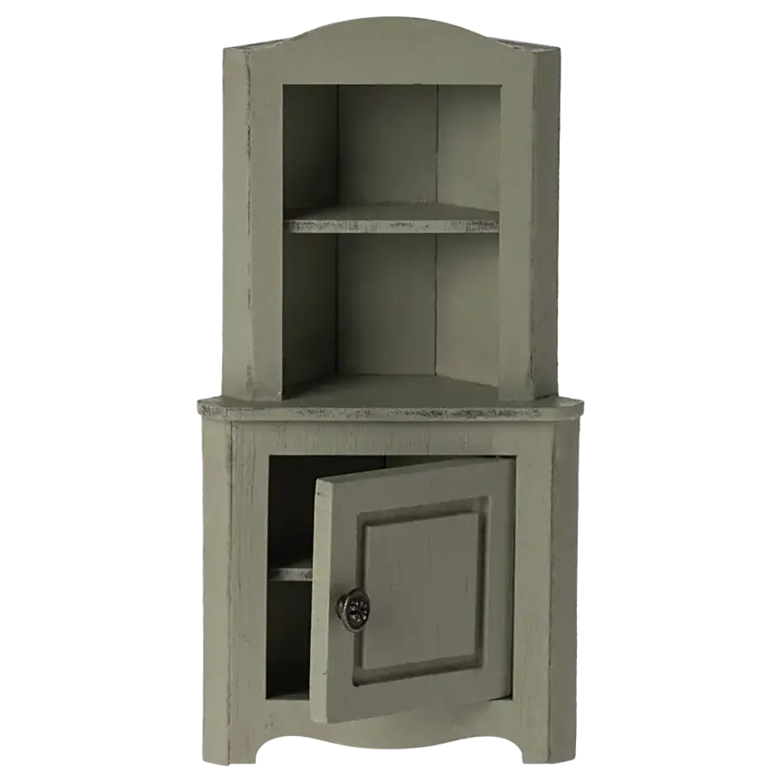Maileg Corner Cabinet Green