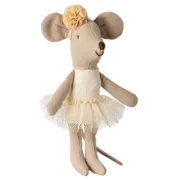 Ballerina Mouse, Little Sister- Off White