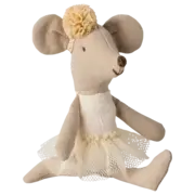 Ballerina Mouse, Little Sister- Off White
