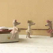 Ballerina Mouse, Little Sister- Off White