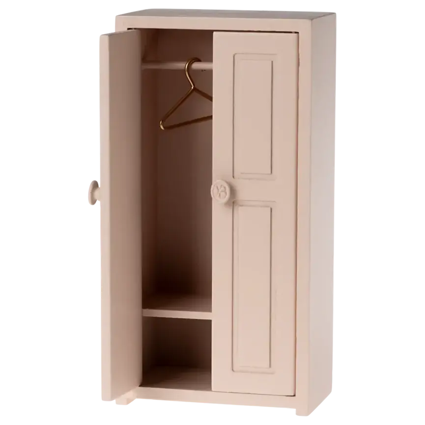Maileg Closet, Mouse-Light Rose