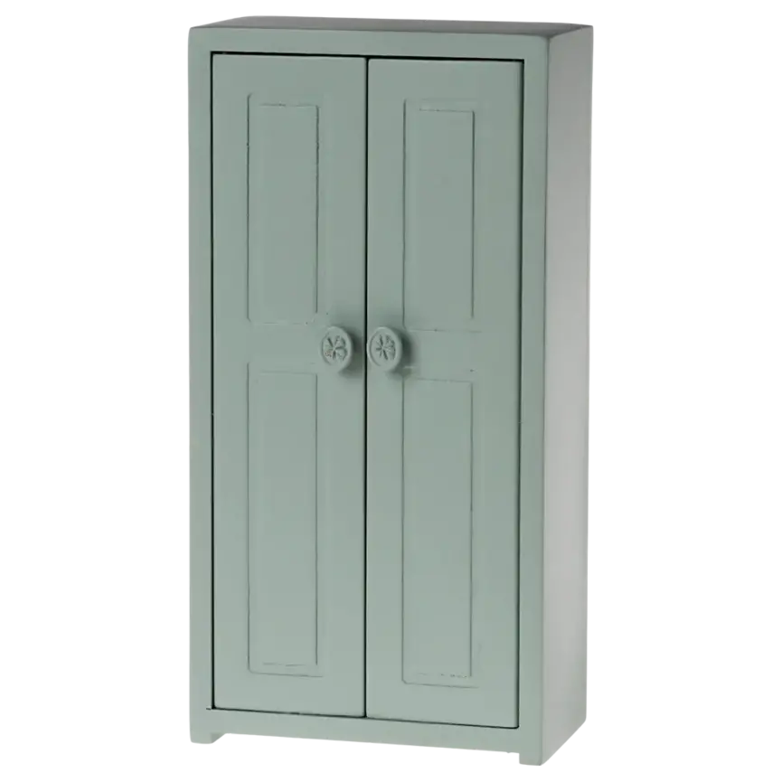 Maileg Closet, Mouse- Soft Blue