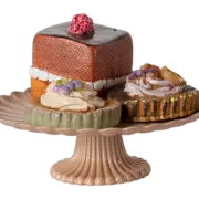 Cakes and cake stand, Mini