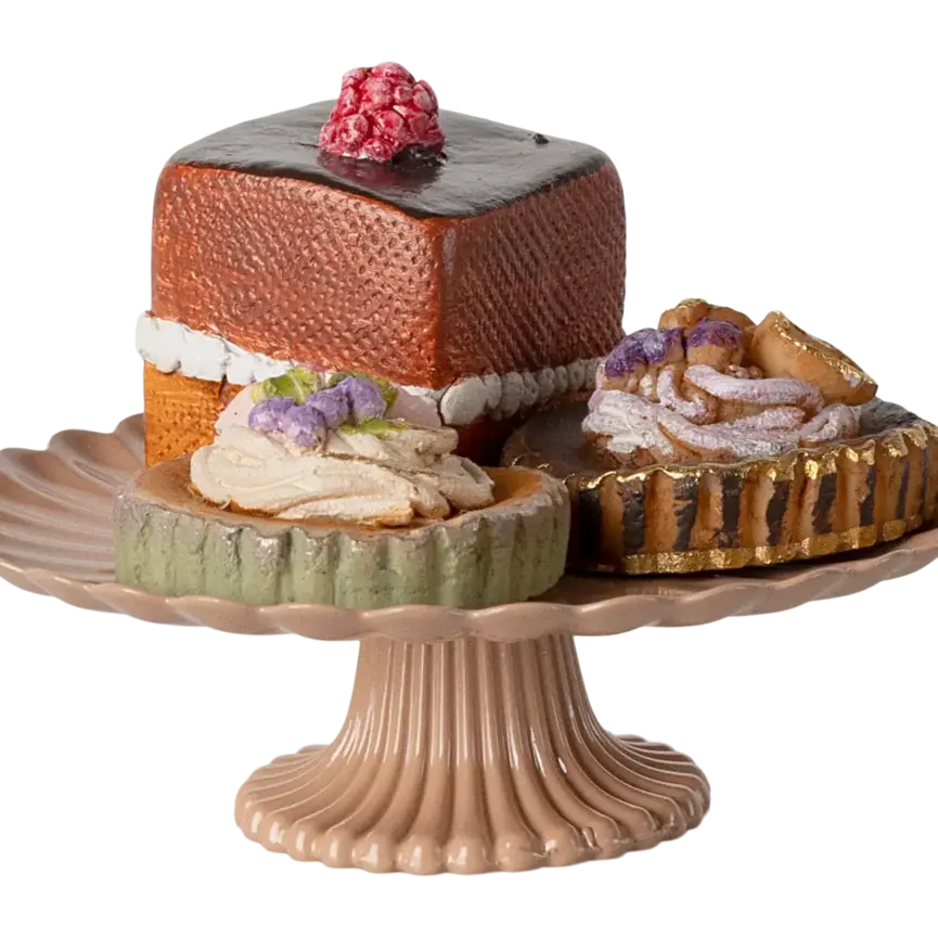 Cakes and cake stand, Mini