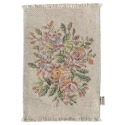 Rug, Miniature, Medium-Flowers