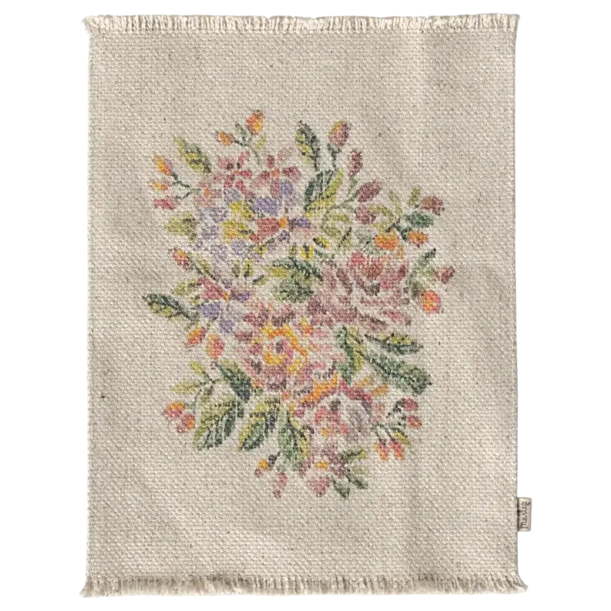 Rug, Flowers-Large