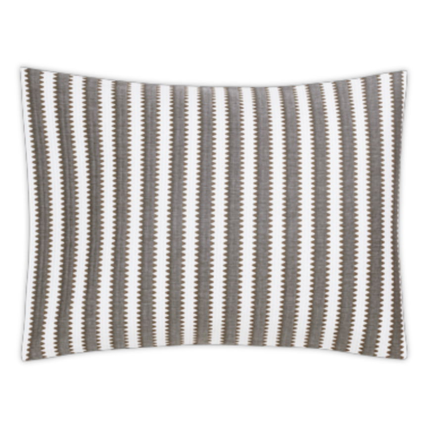 APOLLO STRIPE MATELASSÉ SHAM