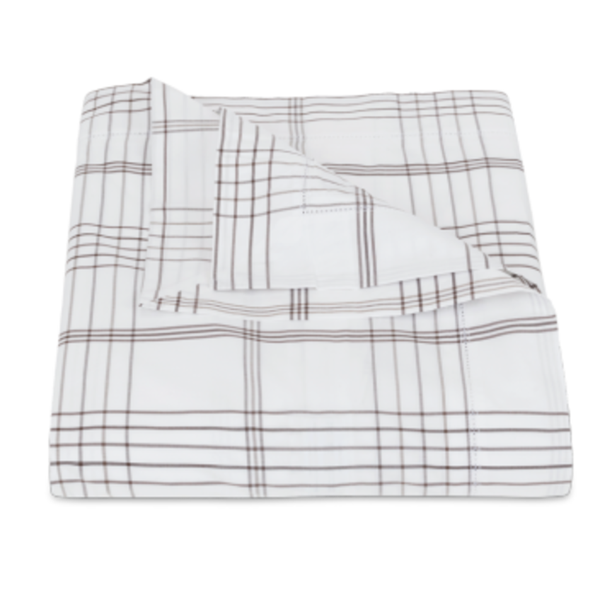 AUGUST PLAID DUVET COVER