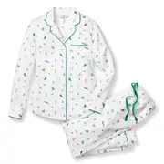 PP Women's Luxe Pima Jingle Paws Pajama Set