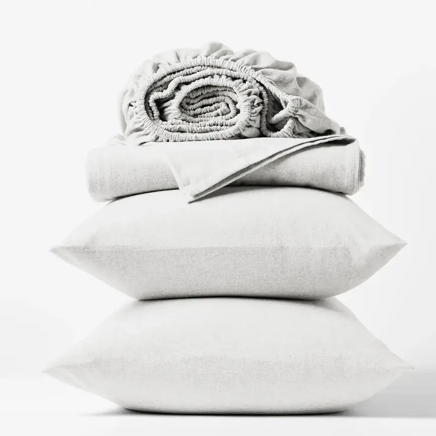 Coyuchi Brushed Orgainc Flannel Sheets