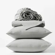 Organic Crinkled Percale Pillow Cases