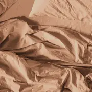 Organic Crinkled Percale Pillow Cases