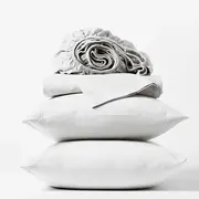 Organic Crinkled Percale Pillow Cases