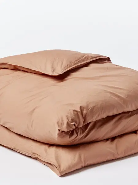 Coyuchi Organic Crinkled Percale Duvet