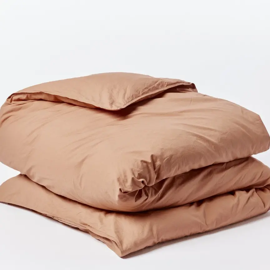 Coyuchi Organic Crinkled Percale Duvet