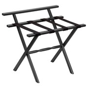 Wood Wall Protector Luggage Rack
