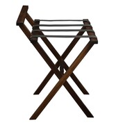 Wood Wall Protector Luggage Rack