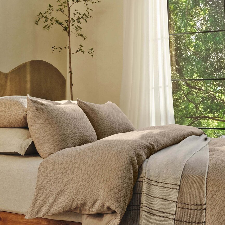 Coyuchi Organic Capitola Duvet Cover