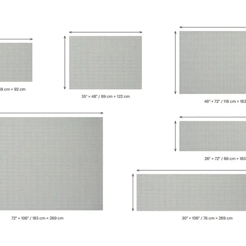 Chilewich Boxwood Floor Mat