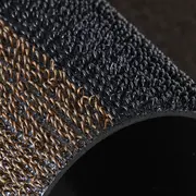 Chilewich Duo Stripe Shag Mat