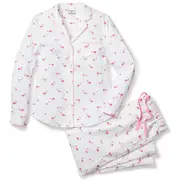 Petite Plume Women's Twill Pajama Set