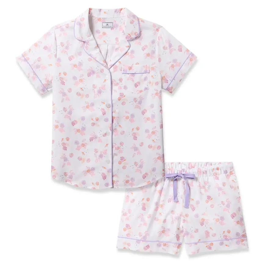 Women's Twill Short Sleeve Set