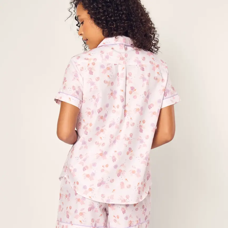 Women's Twill Short Sleeve Set