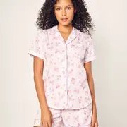 Women's Twill Short Sleeve Set
