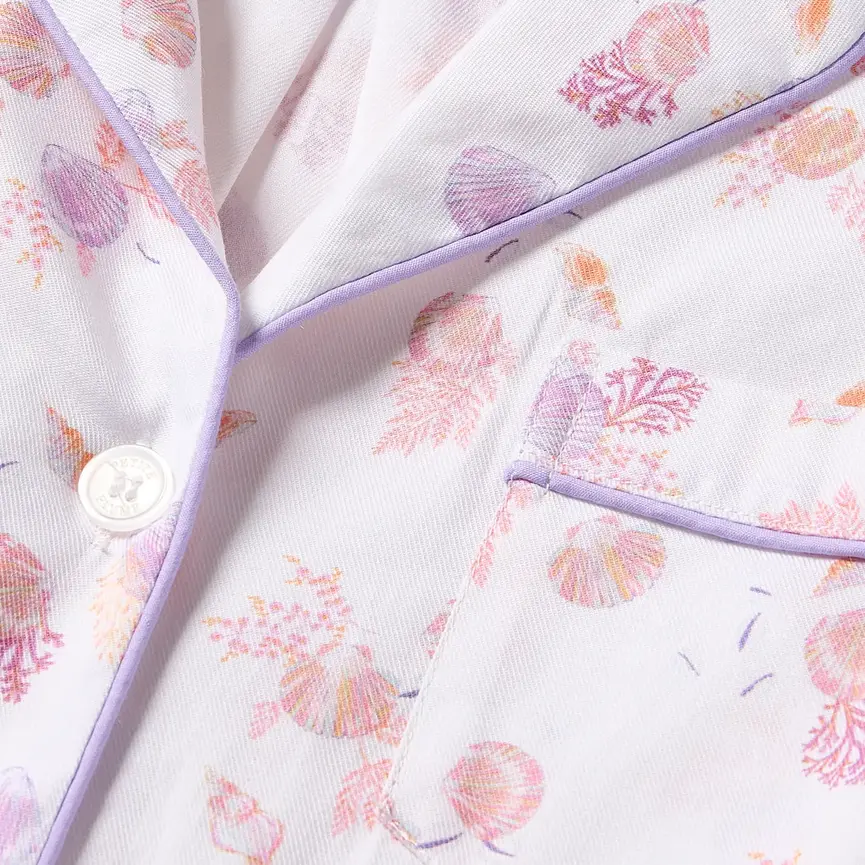 Women's Twill Short Sleeve Set